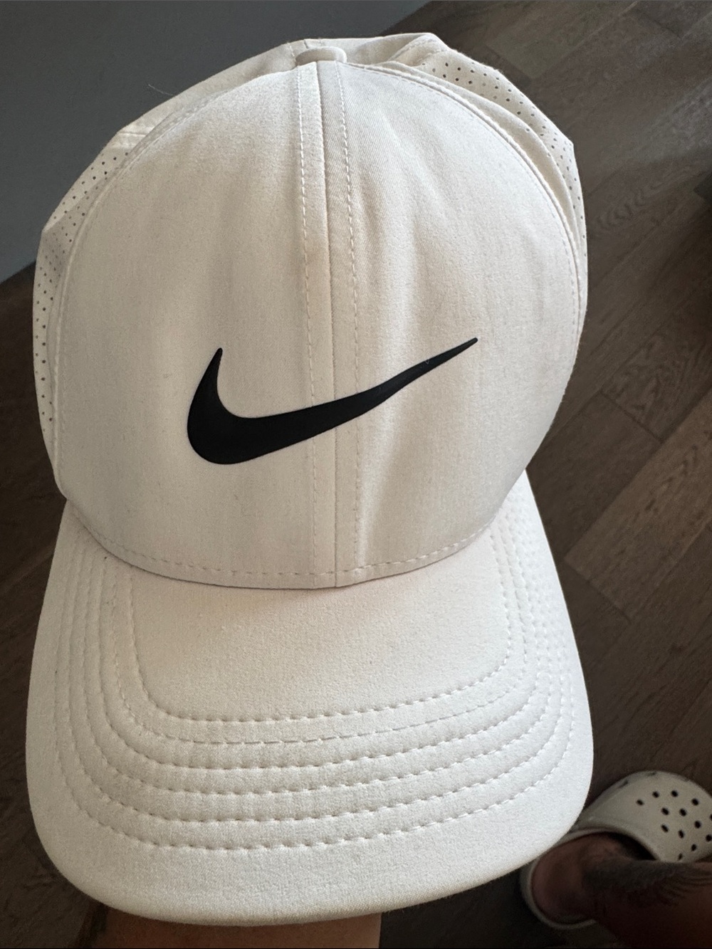 Nike Golf Cap with Black Swoosh Logo